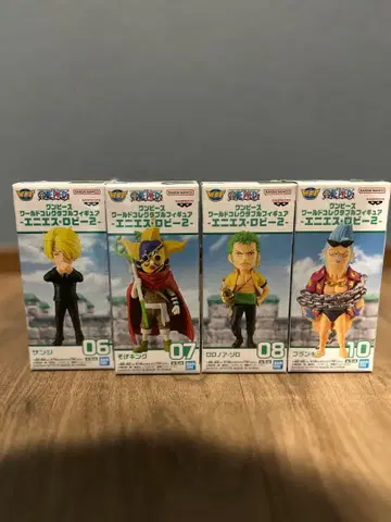 원피스 월드 컬렉터블 피규어 4체 세트