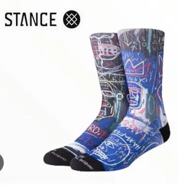 [ Stance ] 스탠스 SOCKS 삭스 BASQUIAT 바스키아