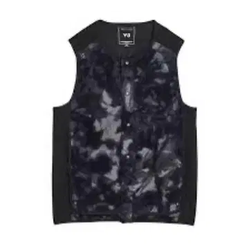 Y-3 ALLOVER PRINT NYLON LINER VEST