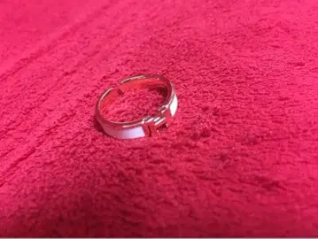 심플 화이트 반지