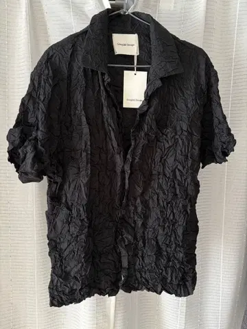 Gongdid Design 플리츠 셔츠 택 포함 새상품