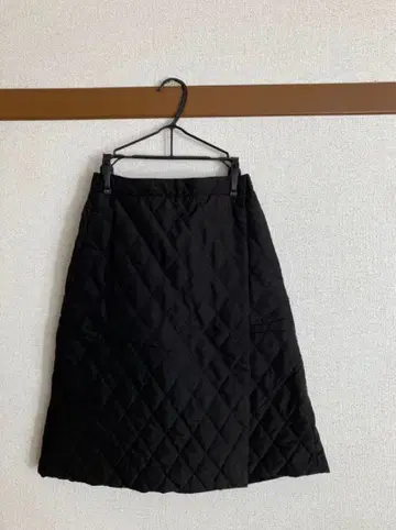 유니클로 방한 웜 랩스커트