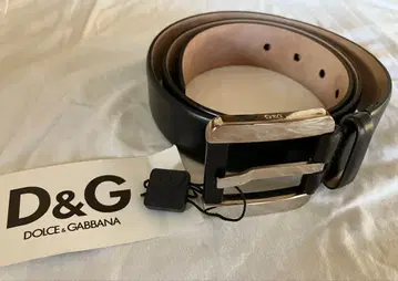 [ 미사용 새상품 ] D&G 벨트 남성용 이탈리아제