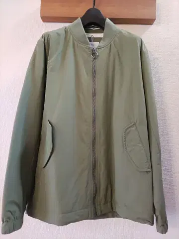 에이글 카롱브 패디드 자켓 블루종 40 (L) 모스 그린 새상품