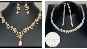 [ 유키 님 묶음 요청 ] 목걸이 세트 2점 귀찌 변경