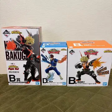 나의 히어로 아카데미아 피규어 세트 바쿠고 카츠키, 토도로키 쇼토