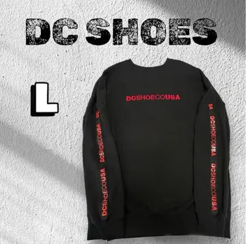 DC SHOES/DC 맨투맨 트레이닝복 소매 프린트 스케이터