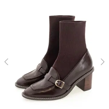 RANDA 스트레치 삭스 앵클부츠