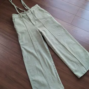 센소유니코 서스펜더 와이드 팬츠