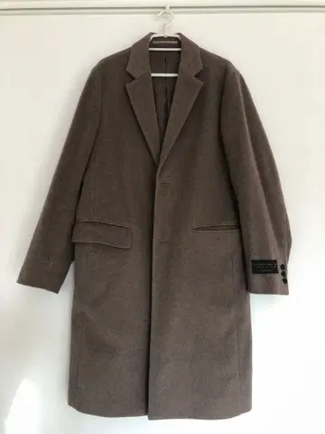 URBAN RESEARCH SUPER120 체스터 코트 베이지