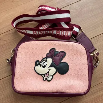 미니 마우스 자수 숄더백