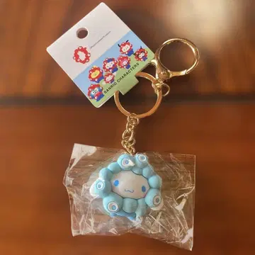 먀쿠먀쿠 입체 마스코트 키링 시나몬 파스텔 컬러