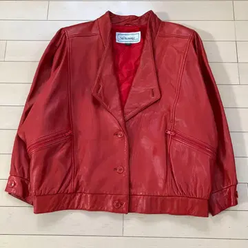 11.26 Hiloncza 가죽 자켓 레드 F