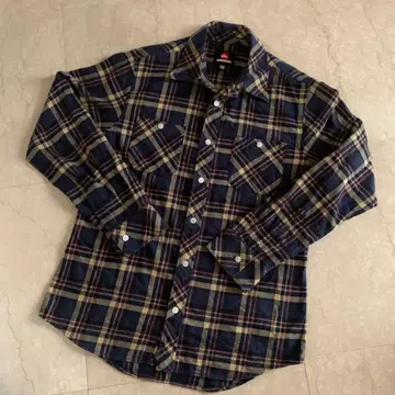 QUIKSILVER 긴팔 플란넬 셔츠 M 사이즈