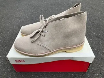 새상품 클락스 트 부츠 샌드 스웨이드 UK7.5 26.5cm