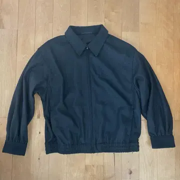 [ UNIQLO ] 브러쉬드 저지 오버사이즈 블루종