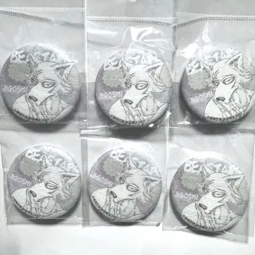 BEASTARS 비스타즈 캔뱃지 레고시 특수 가공 캔뱃지 6점SET