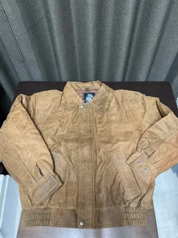 SUNTORY 커피 보스 가죽 자켓