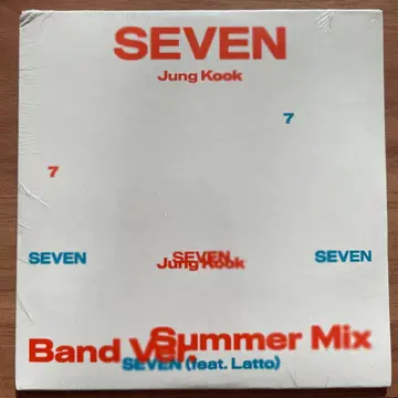 Jung Kook SEVEN Band Ver. Summer Mix 미개봉