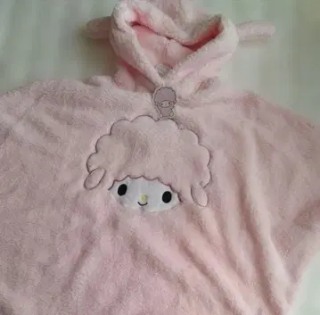 레어 Sanrio 산리오 인형옷 후드티 룸웨어 보들보들 귀 겨울 의류 M