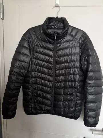 FIRST DOWN 퍼스트다운 블랙 다운 자켓 L