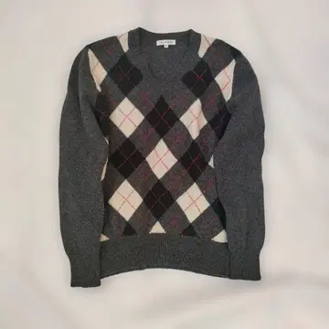 URBAN RESEARCH 아가일 니트 스웨터 38