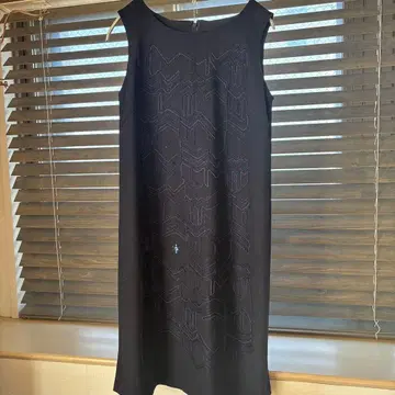 듀얼 뷰 다크 네이비 원피스 40