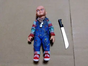 NECA 차일드 플레이 처키 피규어 스킨 헤드 네카