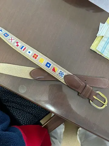 zep pro 휴대폰 신호 노티컬 플래그 캔버스 벨트