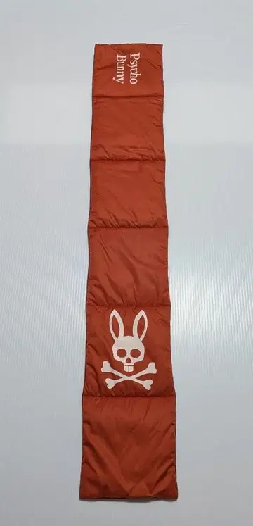 Psycho Bunny 다운 머플러 오렌지