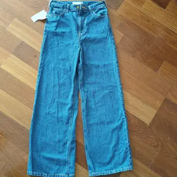 Lee 와이드 레그 데님 38사이즈 블루