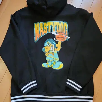NASTYDOG 나스티도그 농구 후드티 블랙 M