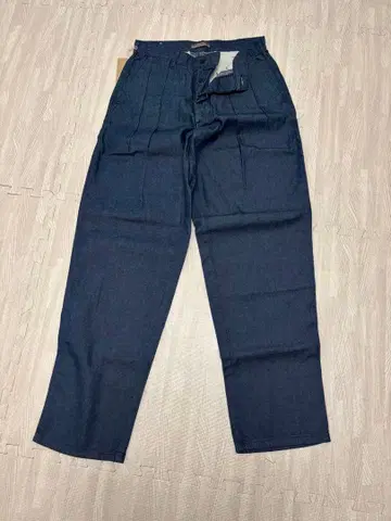 완전 미사용 workers 워커즈 블루 데님 오피서 트라우저