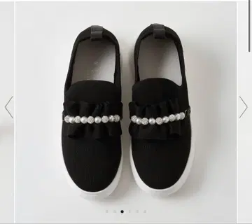 다이애나 니트 스트레치 슬립온 블랙