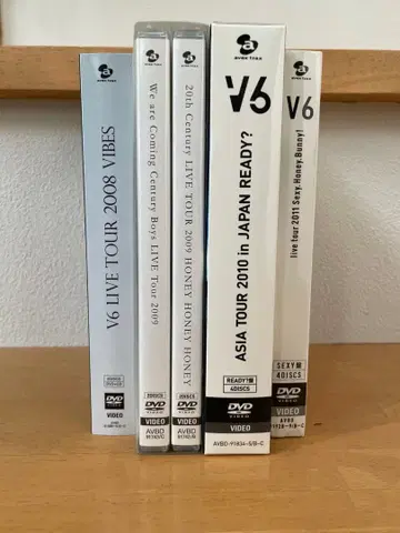 V6 CD, DVD 세트