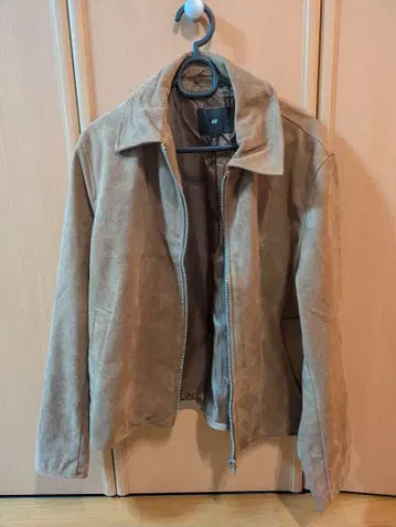 H&M 브라운 스웨이드 자켓