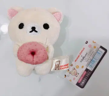 코리락쿠마 손바닥 봉제 인형 미스터 도넛 미스도 리락쿠마