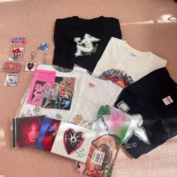 a 티셔츠 앨범 스티커 엽서 스트랩 굿즈 묶음 판매