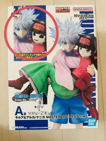 HUNTER x HUNTER 제일복권 A상 키루아&니카 피규어