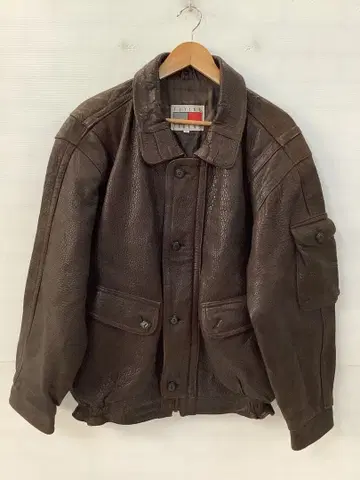 11.26 A119P 플라잉 타이거 가죽 자켓 양가죽 L 충전솜