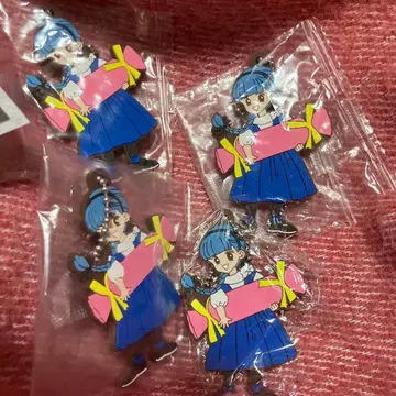 리본 캡슐 러버 마스코트 4개 세트 도키메키 투나잇