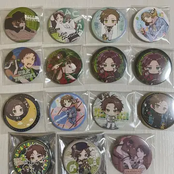 우라시마사카타센 우라타누키 캔뱃지 세트