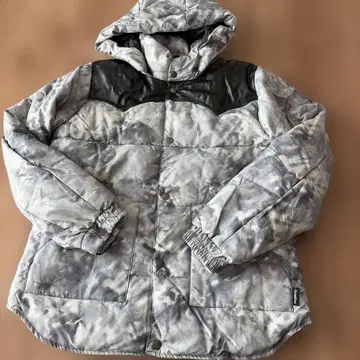 Workman Fieldcore 타이 다이풍 다운 자켓 그레이/블랙