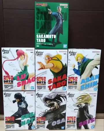 사카모토 데이즈 피규어 7체 세트
