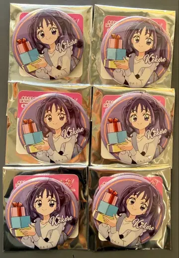 키미프리 캔뱃지 쇼핑 시구레 코코로 6개 묶음 판매, 개별 판매 가능