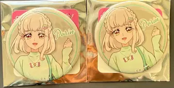 키미프리 캔뱃지 쇼핑 다나카 푸린 2개 묶음 판매, 개별 판매 가능