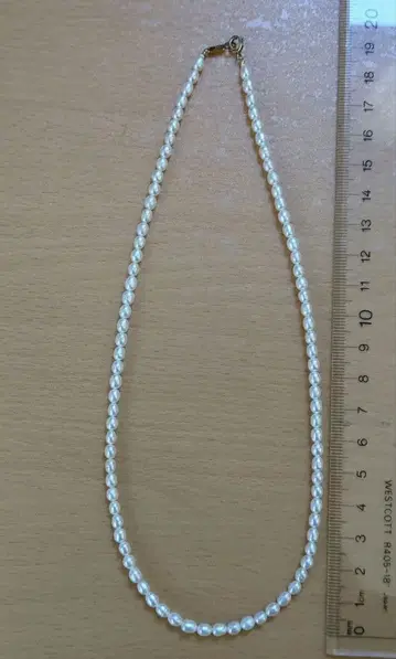 펄 목걸이 실버 925