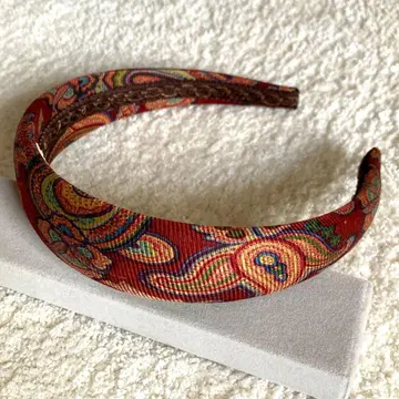 ETRO 머리띠 페이즐리