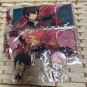 발키리 사이구 슈와 카게히라 미카 메모리얼 티켓 참 세트 마그넷