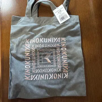 KINOKUNIYA 기노쿠니야 코듀로이 에코백 그레이
